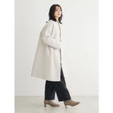 洗えるVネックミディ丈コート | Green Parks | 詳細画像15