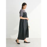 テープヤーン半袖ニットプルオーバー | Green Parks  | 詳細画像3 