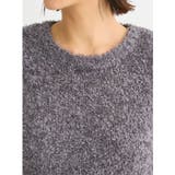 テープヤーン半袖ニットプルオーバー | Green Parks  | 詳細画像11 