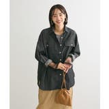 袖チュールドッキングラメプルオーバー | Green Parks | 詳細画像3