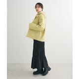 チンツ加工シャーリングスカート | Green Parks  | 詳細画像5 