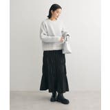 チンツ加工シャーリングスカート | Green Parks  | 詳細画像9 