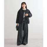 ラメライン入りリブニットプルオーバー | Green Parks | 詳細画像27