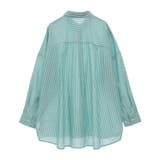 綿麻混レギュラーカラーBIGシルエットシャツ | Green Parks | 詳細画像36