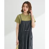 カーゴポケットデニムキャミワンピース | Green Parks | 詳細画像5