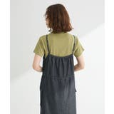 カーゴポケットデニムキャミワンピース | Green Parks | 詳細画像8