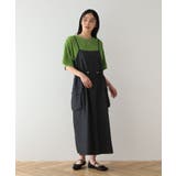 カーゴポケットデニムキャミワンピース | Green Parks | 詳細画像17