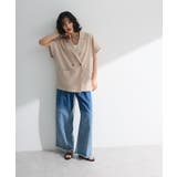 麻調合繊フレンチスリーブジャケット | Green Parks | 詳細画像18