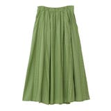 インド綿 シアーサッカーギャザースカート | Green Parks | 詳細画像12