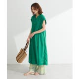 インド綿 シャーリングワンピース | Green Parks | 詳細画像19