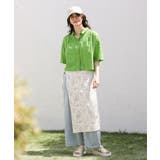 インド綿 SET2点 ギャザーシャツ+布帛インナー | Green Parks | 詳細画像4