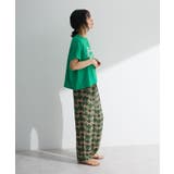 袖折り返しカレッジTシャツ | Green Parks | 詳細画像4