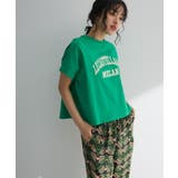 袖折り返しカレッジTシャツ | Green Parks | 詳細画像7