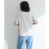 箔プリントフェミニンロゴTシャツ | Green Parks | 詳細画像6