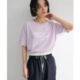 箔プリントフェミニンロゴTシャツ | Green Parks | 詳細画像20