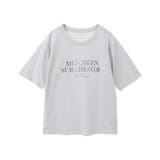 箔プリントフェミニンロゴTシャツ | Green Parks | 詳細画像34