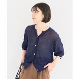 スキッパー半袖ニットカーディガン | Green Parks | 詳細画像22