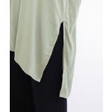 ターンバック長袖レーヨンチュニック | Green Parks | 詳細画像20