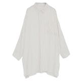 ターンバック長袖レーヨンチュニック | Green Parks | 詳細画像39