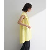 配色ステッチノースリーブチュニック | Green Parks | 詳細画像6