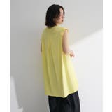 配色ステッチノースリーブチュニック | Green Parks | 詳細画像7