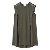 配色ステッチノースリーブチュニック | Green Parks | 詳細画像27