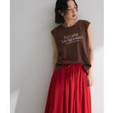 ノースリーブフェミニンロゴプルオーバー | Green Parks  | 詳細画像27 