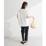 フレンチスリーブ筆記体ロゴチュニック | Green Parks | 詳細画像12