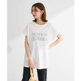 フレンチスリーブ筆記体ロゴチュニック | Green Parks | 詳細画像13