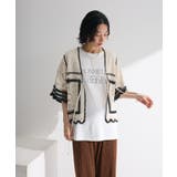 フレンチスリーブ筆記体ロゴチュニック | Green Parks | 詳細画像22