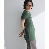 フレンチスリーブ筆記体ロゴチュニック | Green Parks | 詳細画像9