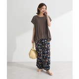 柄イージーパンツⅣ(ワイド) | Green Parks  | 詳細画像2 