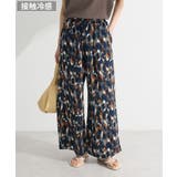 ブラウン | 柄イージーパンツⅣ(ワイド) | Green Parks 