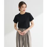 ブラック | フライスコンパクトTシャツ | Green Parks
