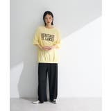 カレッジロゴ刺繍5分袖チュニック | Green Parks | 詳細画像2