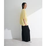 カレッジロゴ刺繍5分袖チュニック | Green Parks | 詳細画像3