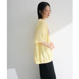 カレッジロゴ刺繍5分袖チュニック | Green Parks | 詳細画像7