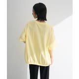 カレッジロゴ刺繍5分袖チュニック | Green Parks | 詳細画像8