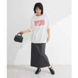 カレッジロゴ刺繍5分袖チュニック | Green Parks | 詳細画像12