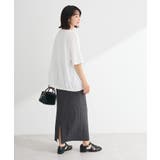 カレッジロゴ刺繍5分袖チュニック | Green Parks | 詳細画像14