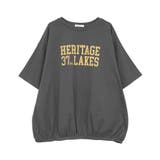 カレッジロゴ刺繍5分袖チュニック | Green Parks | 詳細画像34