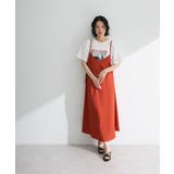 表面感脇リボンキャミワンピース | Green Parks  | 詳細画像17 