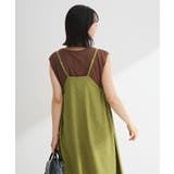 表面感脇リボンキャミワンピース | Green Parks  | 詳細画像16 