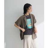 麻調フレンチスリーブジャケット | Green Parks | 詳細画像20