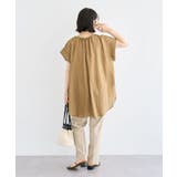 ドロストネックフレンチスリーブブラウス | Green Parks  | 詳細画像24 