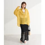 シアーワッシャーロングスリーブシャツ | Green Parks  | 詳細画像2 