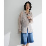 シアーワッシャーロングスリーブシャツ | Green Parks  | 詳細画像16 