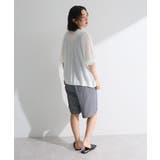 接触冷感七分袖カーディガン | Green Parks | 詳細画像4