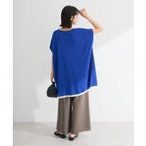 接触冷感ゆったりニットチュニック | Green Parks  | 詳細画像4 