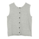 前後2way ミックスカラーノースリーブニット | Green Parks  | 詳細画像32 